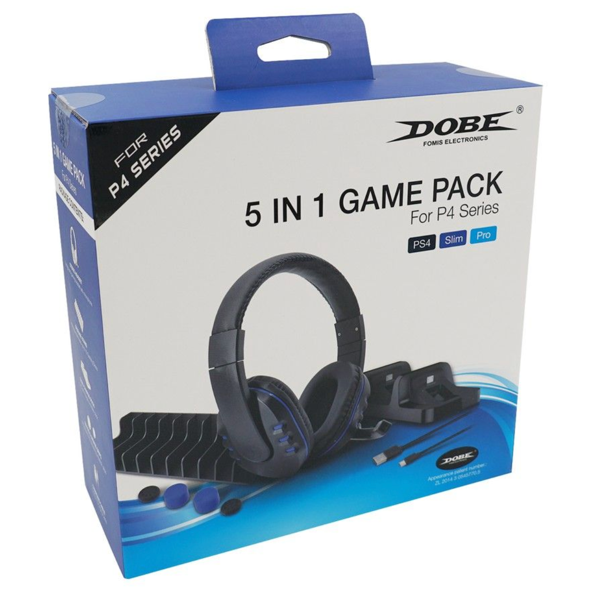 Auriculares Gamer Dobe 5-en-1 🎧 RGB | Mic Cancelación + 3.5 mm | PS4/PS5/Xbox/PC