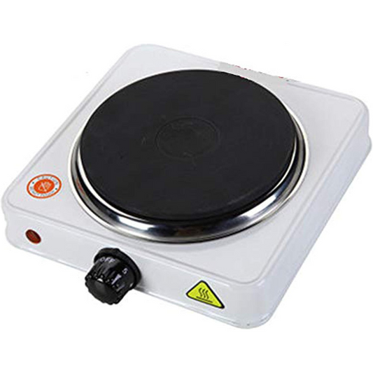 Estufa Eléctrica 1 Plato 🍳 Acero Inoxidable | Plato 80 mm + Calentamiento Uniforme