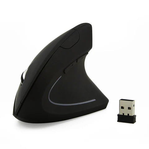 Mouse Ergonómico L 🖱️ Ambidiestro | Confort Todo el Día + Compatible Windows/Mac/Linux