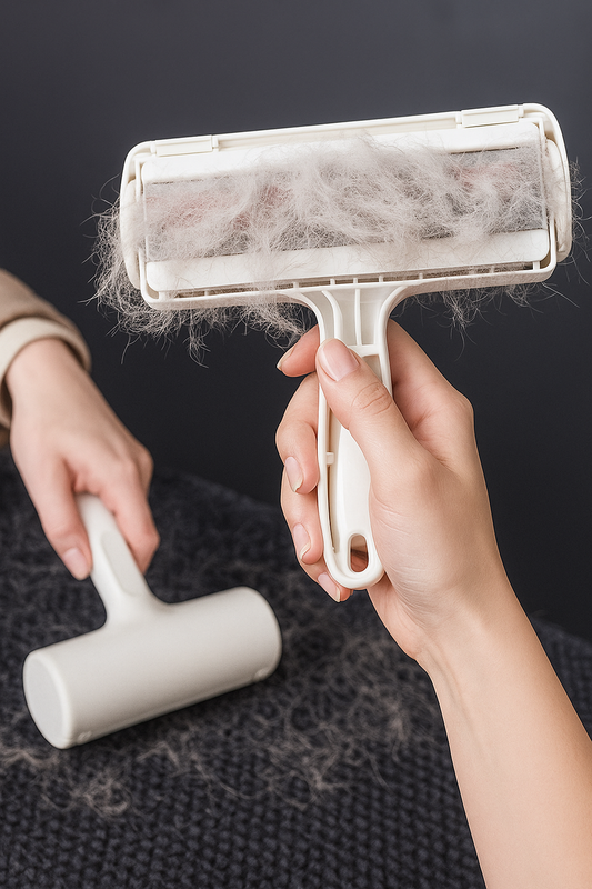 HairCatch Roller™ ✨ — Rodillo Mágico Quita Pelos Reutilizable para Mascotas 🐾
