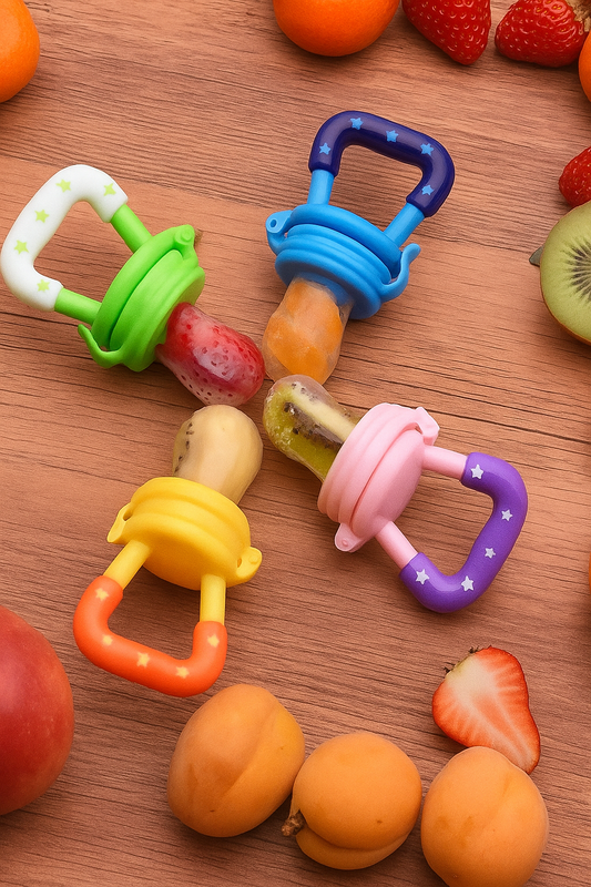Chupete Porta Fruta 🍓 Libre de BPA, Seguro y Divertido para Bebés