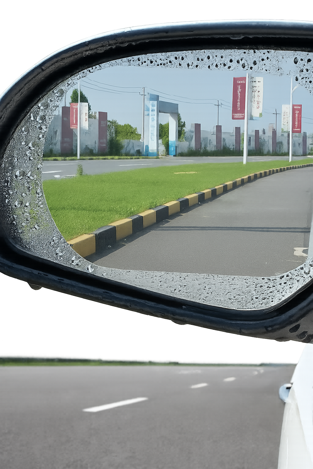 Láminas Protectoras Espejo Retrovisor 🚗💧 – Antivaho, Antideslumbrante & Impermeable (2 unid.)