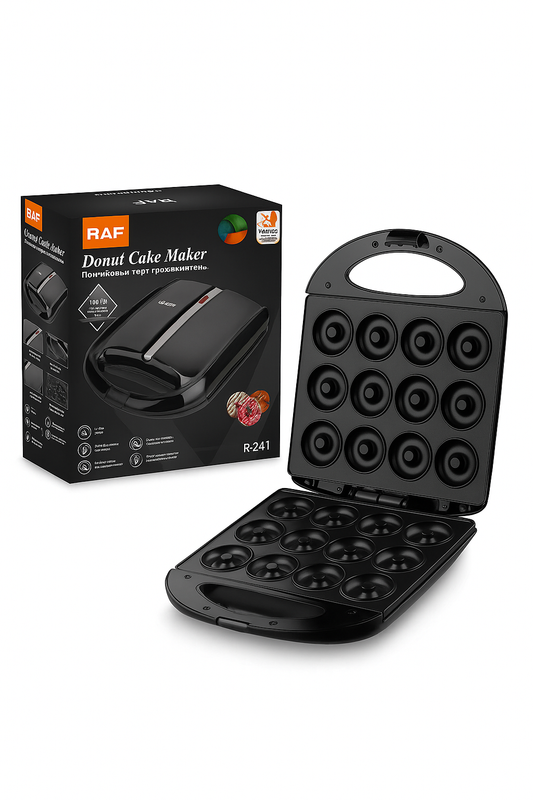 Mini Máquina de Donas 🍩 12 Unidades | Desayunos y Postres en Minutos