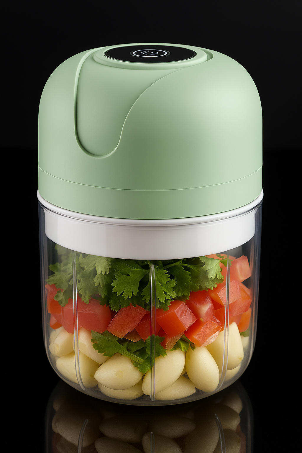 Procesador de Alimentos 🥕 Eléctrico USB | Mini Picador Rápido y Fácil de Limpiar