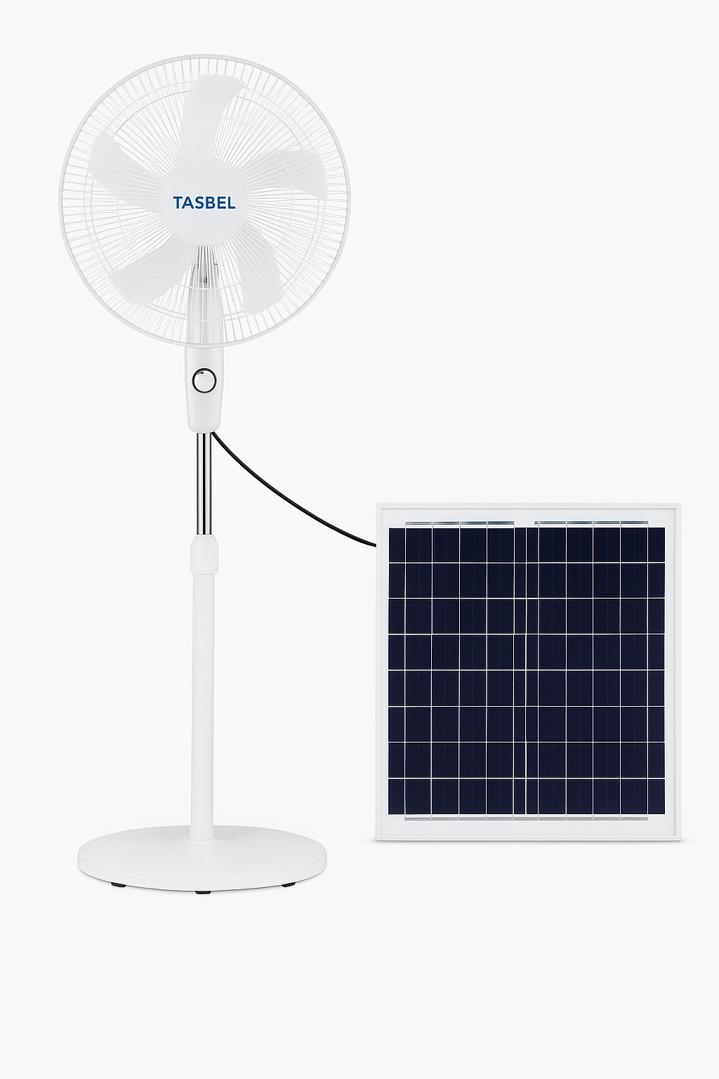 Ventilador Solar Portátil 🌞🔋 3 Velocidades | Hasta 6 h + Carga USB