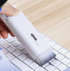 Cepillo de Limpieza para Teclado 🧼 Cerdas Suaves | Precisión para Rincones